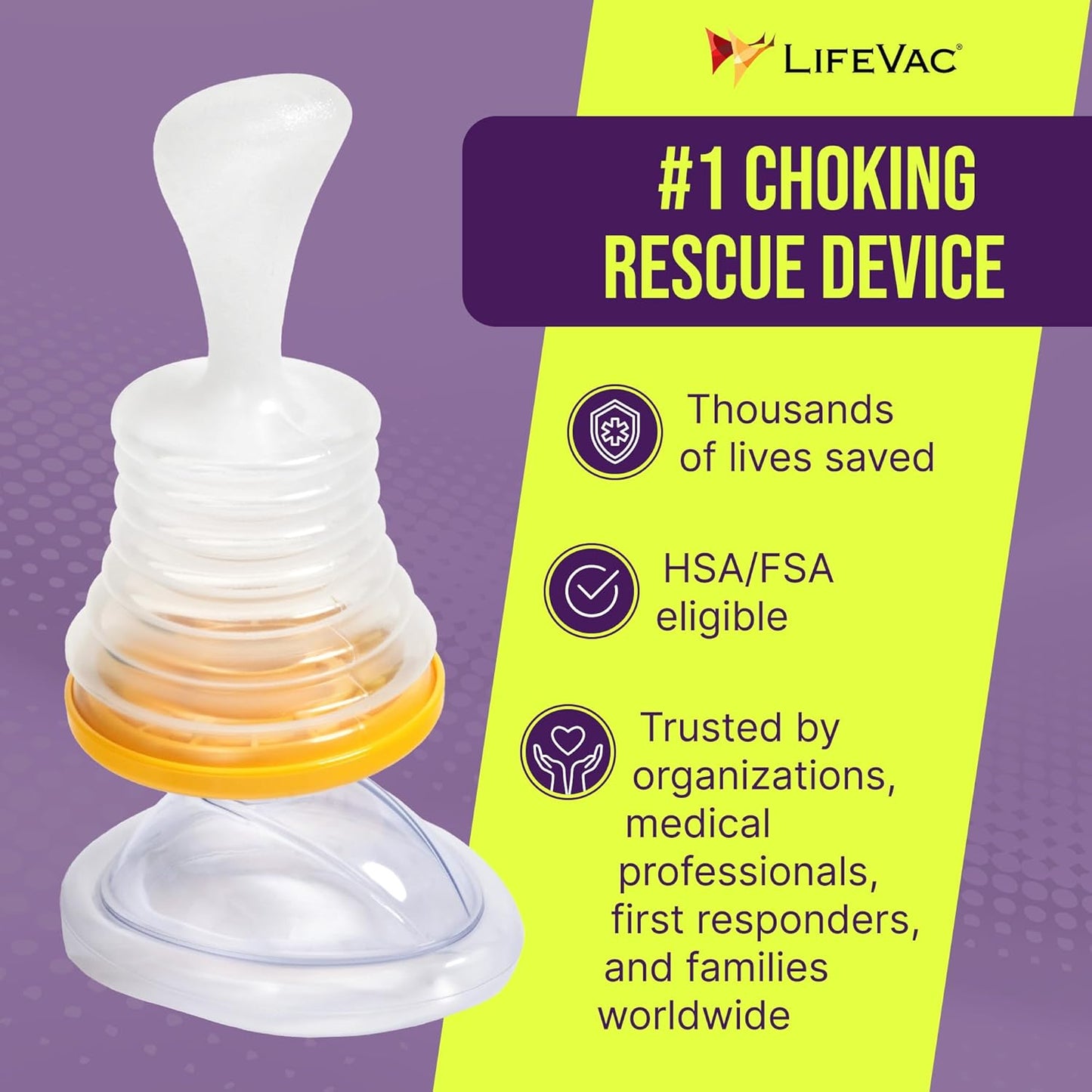 Blue Travel Kit 2 Pack - Portable Suction Rescue Device, First Aid Kit for Kids and Adults, Portable Airway Suction Device for Children and Adults