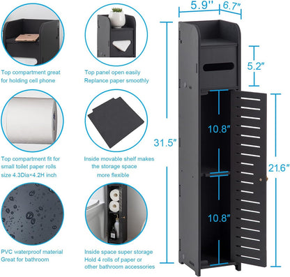 Small Bathroom Storage Cabinet: Protect Rental Deposit for Renters