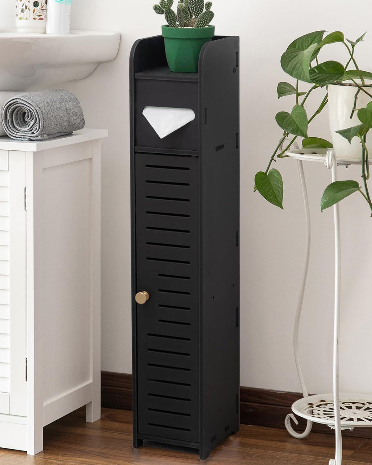 Small Bathroom Storage Cabinet: Protect Rental Deposit for Renters